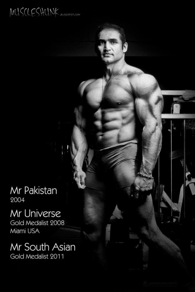 Ashfaq, head personal trainer at Ashfaq Butt Fitness Zone